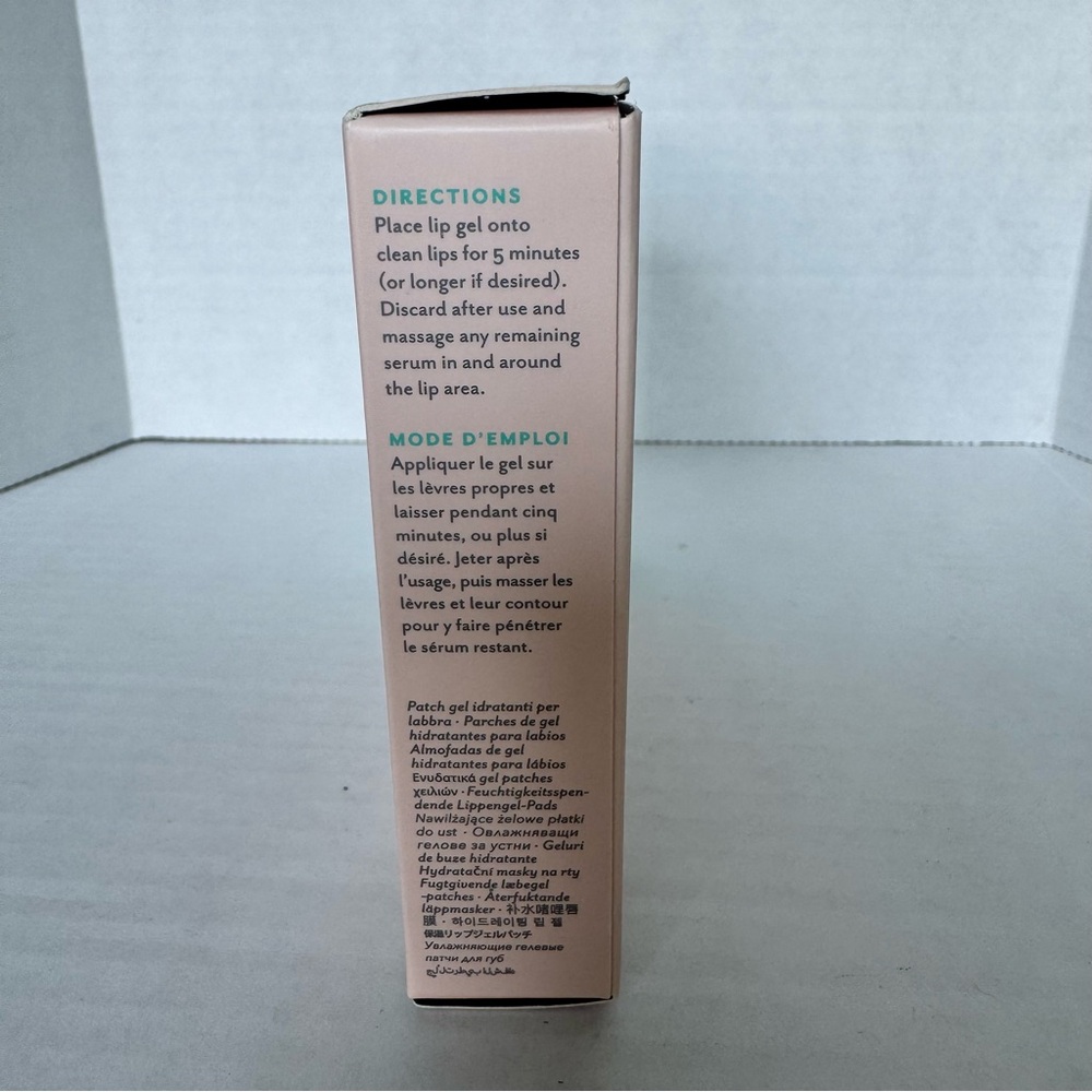 NWT Patchology Hydrating Lip Gels 5 Pack Mask Peptides Green Tea Niacinamide - Picture 5 of 10